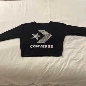 Converse Military Print Long Sleeve Shirt